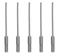 SDS Plus Punta per trapano a percussione rotante 5Pz 4mm x 160mm Punta per muratura per la foratura di calcestruzzo Pietra Mattoni Roccia