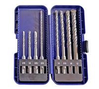 SDS Plus Punta per trapano rotante a percussione 8 pezzi Set di punte per muratura per la perforazione di calcestruzzo pietra mattoni roccia