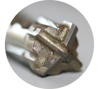 Sds Plus Punta Trapano Calcestruzzo per Muratura Quadro - X Croce Taglio 4 - 25