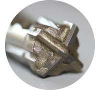 Sds Plus Punta Trapano Calcestruzzo per Muratura Quadro - X Croce Taglio 4 - 25