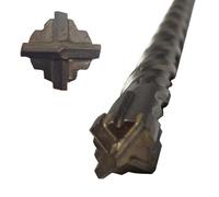 Sds+ Plus Punta Trapano S4 Calcestruzzo per Muratura Cemento Vierfachschneide