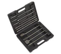 Sds Plus Punte per Trapano & Set Scalpelli 13pc - Sealey WDCS Nuovo