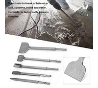 SDS Plus SDS Plus ALTERFORMANCE Plus per Martello Rotativo Elettrico - Pacchetto di varietà 5 Pcs con Acciaio Temprato per Cemento e Muratura - Include Scanalature e Scalpelli Piatti