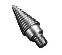 SDS - Punta da trapano per legno con gambo quadrato rotondo per trapano elettrico, per supportare un'efficace formazione di fori sui bordi in legni morbidi e a media densità (testa del trapano)