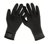 SDSKZOZP 1 paio di guanti in neoprene da 3 mm, caldi e flessibili, antiscivolo, adatti for il pattinaggio le immersioni(M)