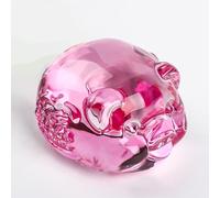 SDSLKAVHZ K9 cristallo ricchezza maiale, 9x6 cm ricchezza tesoro parole, adatto per la casa ufficio desktop decorazione regalo