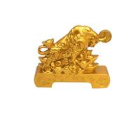 SDSLKAVHZ Retro scultura a mano in metallo scossa il denaro albero bracciale, ricchezza tesoro design, casa apertura regalo decorazione, lucky allegoria collezione artigianato