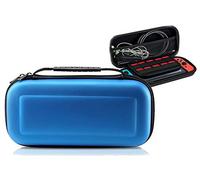 SDTEK Case Compatible con Nintendo Switch Cover Protettiva Viaggio Resistente Portatile (Blu) Custodia