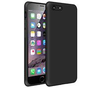 SDTEK Custodia iPhone SE 2022, (Nero) Cover Case Bumper Caso Matte Matte Silicone Gel Compatible con iPhone SE 2022/2020, iPhone 7/8,