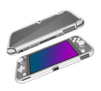 SDTEK Custodia per Nintendo Switch Lite Cover Case Bumper Caso Trasparente Crystal Clear Silicone Gel