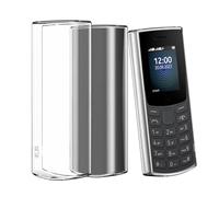 SDTEK Custodia per Nokia 105 4G Cover Case Bumper Caso Trasparente Crystal Clear Silicone Gel