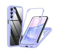 SDTEK Custodia per Samsung Galaxy A16 Custodia Corpo Intero Protezione dello Schermo Integrata Protezione Frontale Posteriore 360 (Porpora)