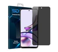 SDTEK Proteggi Schermo Privacy per Motorola Moto G13 / G23 / G53 Protezione Schermo Vetro Temperato Anti Sbirciatina