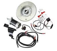 sDtESNB Kit avviamento Elettrico motorino di avviamento Compatibile con E40 HD40F Pioneer Mikatsu M40 2 Tempi 40HP