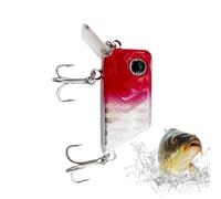 Sdtgrtht Esche da pesca - Esca galleggiante per pesci gatto con ami per la pesca d'oro - per la trota, il pesce gatto, l'oro in fiume, lago, acqua dolce e salata