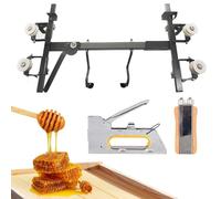 SDTOOP Infilatura del Telaio del Miele for Apicoltura, Set di Strumenti for Tirare Il Telaio del Nido dell'arnia, Set di Strumenti for tendere Il Telaio delle api