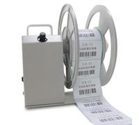 SDTOOP Macchina riavvolgitrice for etichette, con supporto for anima da 1/1,5/3 pollici, larghezza etichetta 4,7 pollici/120 mm e velocità regolabile di 120 giri/min, for molti settori