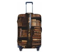 SDTYKHJ Copertura per bagagli da viaggio alla moda, protezione per valigie antichi libri in biblioteca in spandex coperture per bagagli lavabili coperture per valigie antigraffio per valigie da 45-81