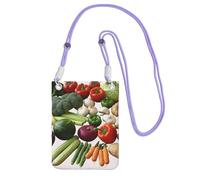 SDTYKHJ Introduzione della borsa del telefono cellulare di varie verdure Borse a tracolla Borsa a tracolla impermeabile del telefono cellulare Borsa a tracolla per le donne