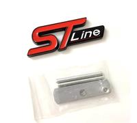 SDUEYZS Auto 3D Emblema Adesivo per Ford Kuga MK3 MK4 S Max Focus Puma Fiesta ST Line Griglia Anteriore dell'auto Stemmi e Decorazioni Sticker Badge carrozzeria Accessori,Black-Red