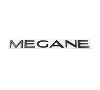 SDUEYZS Auto 3D Emblema Adesivo per Renault Megane Stemmi e Decorazioni Sticker Badge carrozzeria Accessori,Black-A