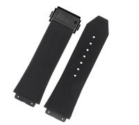 SDUTIO FKM Fluorosilicone cinturini per orologio HUBLOT BIG BANG silicone 25 * 17mm 26 * 19mm impermeabile orologio da uomo cinturino catena orologio cinturino in gomma braccialetto, 26-19mm, agata