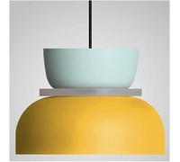 SDUYTDG Lampada a Sospensione Macaron per Illuminazione da Comodino Lampadario a Cupola Rotonda con Lampada da Cucina in Acrilico Opaco Lampada a Sospensione a Lunghezza Regolabile per Negozio di