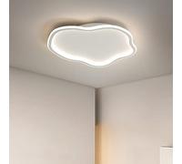 SDUYTDG Plafoniera per Camera da Letto con Nuvole dimmerabili, Lampada da soffitto a LED Bianca per Soggiorno, lampade da Incasso semisottili UltraSottili da 46/58 W, 15,7 Pollici 19,7 Pollici