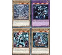 SDWD-DE034 - Drago dagli occhi azzurri - Set fusion - Common - 1° edizione - Tedesco - Structure Deck: Blue-Eyes White Destiny - con protezione spedizione MZTCG Yugioh