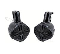 SDX Pro Audio - Sistema di altoparlanti marini Bluetooth completamente wireless 16,5 cm 350 W - Wakeboard/Waketower e compatibile con Rollbar/Rollcage - Ricaricabile, senza cablaggio/cavi