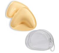 SDXCJY Push Up Pads, double face, autoadesivi per capezzoli e reggiseno, reggiseno riutilizzabile 2 in 1, ideale per sport, costumi da bagno e abiti, ^, Taglia unica