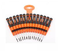 SDY-94173 Set cacciaviti di precisione 14pz punta magnetica formato Torx Croc...