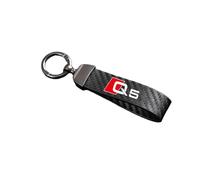 SDYAYFGE Portachiavi Auto,Chiave KeyRings Come Leggero Resistente Logo Multifunzione Catena per Audi Q5 Uomo Donna Regalo Accessori