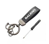 SDYAYFGE Portachiavi Auto,Chiave KeyRings Come Leggero Resistente Logo Multifunzione Catena per Suzuki Baleno Uomo Donna Regalo Accessori