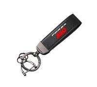 SDYAYFGE Portachiavi Auto,pelle Chiave KeyRings Come Leggero Resistente Logo Multifunzione Catena per FORZA 350 uomo donna Regalo,B