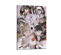 SDYFERBX Poster decorativo da parete su tela, motivo: cane randagio Bungou Stray, poster decorativo moderno, per camera da letto, 60 x 90 cm