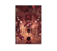 SDYFERBX Undertale - Poster decorativo da parete su tela, motivo: battaglia finale, stampa moderna, per camera da letto, 20 x 30 cm