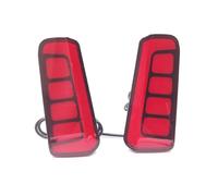 SDZSDAS Indicatore Per Toyota Per Vellfire Per ALPHARD 2016 2017 2018 2019 2020 Fendinebbia Posteriore A LED Luce Di Direzione(Red Cover,2 Functions)