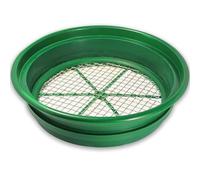 SE 13,25 pollici di larghezza impilabile Classifier Gold Prospecting Pan - 1/2 pollice rete in acciaio inox setacciatura, verde