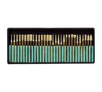 SE 82331TF - Set di 30 punte da trapano assortite, diamantate e rivestite in titanio, 82331TF