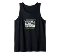 Se All'inizio non riesci a giocare a Baseball Coach Sport Team Canotta