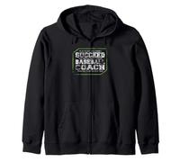 Se All'inizio non riesci a giocare a Baseball Coach Sport Team Felpa con Cappuccio