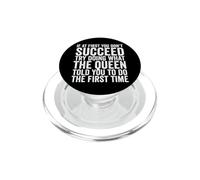 Se all'inizio non riesci prova a fare quello che la regina PopSockets PopGrip per MagSafe