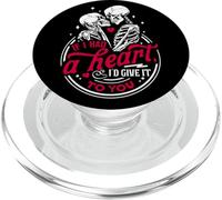 Se avessi un cuore, lo darei a te scheletro PopSockets PopGrip per MagSafe
