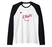 Se avessi Un Cuore Te Lo darei Maglia con Maniche Raglan