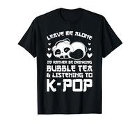 Se bolla il tè e ascolti k-pop Corea del Sud Maglietta