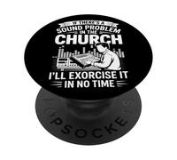 Se c'è un problema sonoro nell'ingegnere audio della Chiesa PopSockets PopGrip Adesivo