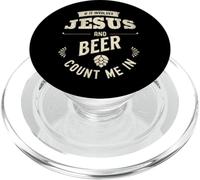 Se coinvolge Gesù e la birra contami nella fede cristiana PopSockets PopGrip per MagSafe