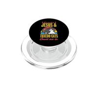 Se Coinvolge Gesù E Smoking, i gatti mi contano PopSockets PopGrip per MagSafe