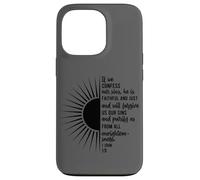 Se confessiamo i nostri peccati Egli è fedele 1 Giovanni 1:9 Custodia per iPhone 13 Pro